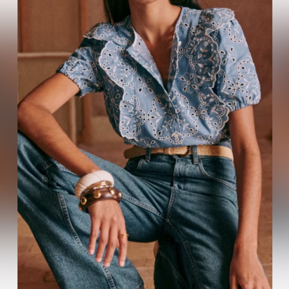 Sezane “Jordanna” blouse